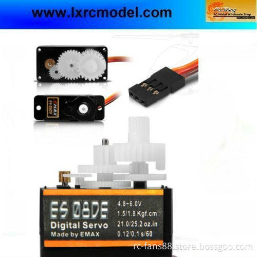 Emax ES08DE Digital 9G 0.1sec 2KG ideal Servo for 250 450 helis